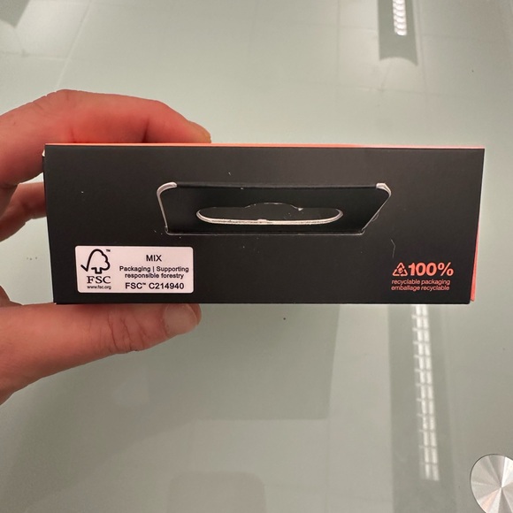 Skullcandy Push Active Earbuds - Black and Orange IP55 Model S2PPW - Picture 4 of 4